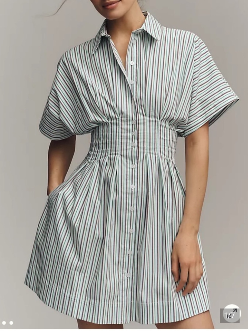 Tobie Mini shirtDress by exquise